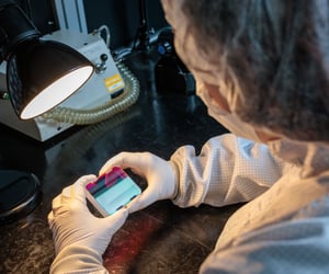 Optical Coating Final Inspection