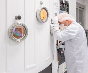 Production of high laser induced damage thresholds