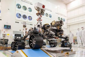 Perseverence Rover in the lab