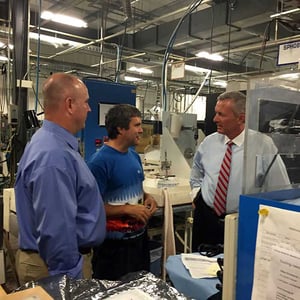 Rick Plympton tours the Senator